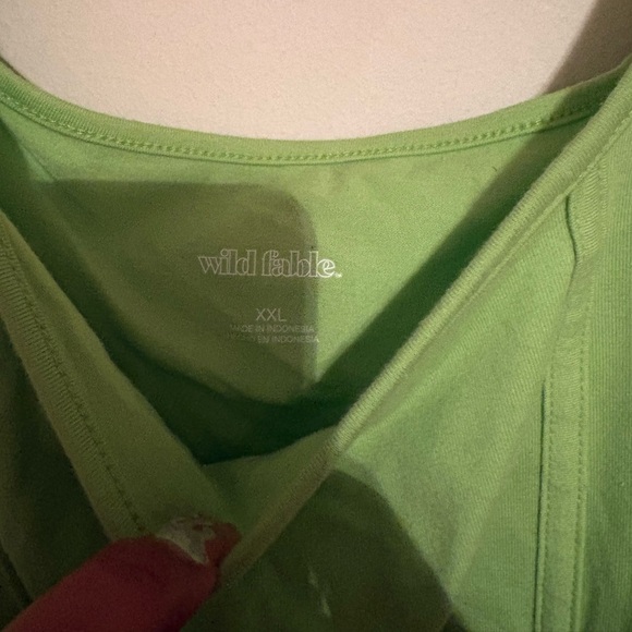 Wild Fable lime green dress XXL - Picture 2 of 4